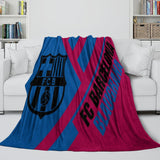 Load image into Gallery viewer, FC Barcelona Blanket Flannel Fleece Room Decoration