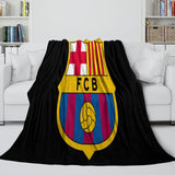 Load image into Gallery viewer, FC Barcelona Blanket Flannel Fleece Room Decoration