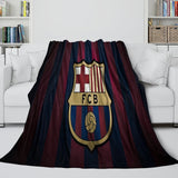Load image into Gallery viewer, FC Barcelona Blanket Flannel Fleece Room Decoration