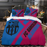 Load image into Gallery viewer, FC Barcelona Duvet Cover Kids Bedding Set Without Filler