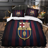 Load image into Gallery viewer, FC Barcelona Duvet Cover Kids Bedding Set Without Filler