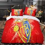 Charger l'image dans la visionneuse de la galerie, FC Basel Duvet Cover Kids Bedding Set Without Filler