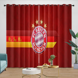Charger l'image dans la visionneuse de la galerie, FC Bayern Munich Curtains Blackout Window Drapes Kids Room Decoration