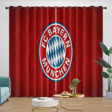 Charger l'image dans la visionneuse de la galerie, FC Bayern Munich Curtains Blackout Window Drapes Kids Room Decoration
