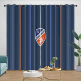 Load image into Gallery viewer, FC Cincinnati Curtains Blackout Window Drapes Room Decoration