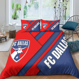 Charger l&#39;image dans la visionneuse de la galerie, FC Dallas Bedding Set Duvet Cover Without Filler