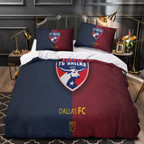 Charger l&#39;image dans la visionneuse de la galerie, FC Dallas Bedding Set Duvet Cover Without Filler