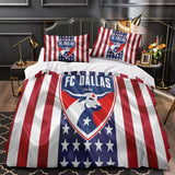 Charger l&#39;image dans la visionneuse de la galerie, FC Dallas Bedding Set Duvet Cover Without Filler