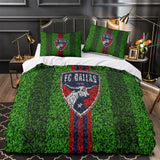 Charger l&#39;image dans la visionneuse de la galerie, FC Dallas Bedding Set Duvet Cover Without Filler