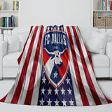 Charger l&#39;image dans la visionneuse de la galerie, FC Dallas Blanket Flannel Fleece Throw Room Decoration