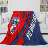 Charger l&#39;image dans la visionneuse de la galerie, FC Dallas Blanket Flannel Fleece Throw Room Decoration