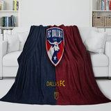 Load image into Gallery viewer, FC Dallas Blanket Flannel Fleece Throw Room Decoration