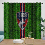 Load image into Gallery viewer, FC Dallas Curtains Blackout Window Drapes Room Decoration