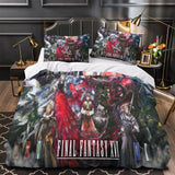 Charger l&#39;image dans la visionneuse de la galerie, Final Fantasy Bedding Set Pattern Quilt Cover Without Filler