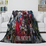 Load image into Gallery viewer, Final Fantasy Blanket Flannel Fleece Throw Room Decoration