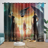 Load image into Gallery viewer, Final Fantasy Curtains Blackout Window Drapes Room Decoration