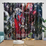 Load image into Gallery viewer, Final Fantasy Curtains Blackout Window Drapes Room Decoration