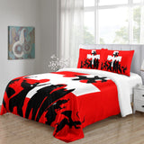 Charger l&#39;image dans la visionneuse de la galerie, Fire Force Bedding Set Pattern Quilt Cover Without Filler