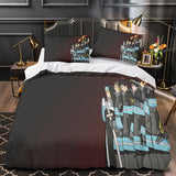 Charger l&#39;image dans la visionneuse de la galerie, Fire Force Bedding Set Pattern Quilt Cover Without Filler