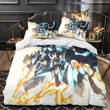 Charger l&#39;image dans la visionneuse de la galerie, Fire Force Bedding Set Pattern Quilt Cover Without Filler