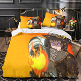 Charger l&#39;image dans la visionneuse de la galerie, Fire Force Bedding Set Pattern Quilt Cover Without Filler