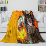 Load image into Gallery viewer, Fire Force Blanket Flannel Fleece Throw Room Decoration