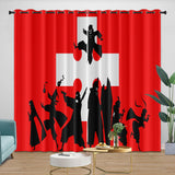 Load image into Gallery viewer, Fire Force Curtains Blackout Window Drapes Room Decoration