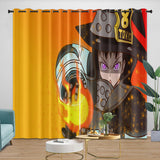 Load image into Gallery viewer, Fire Force Curtains Blackout Window Drapes Room Decoration