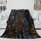 Charger l'image dans la visionneuse de la galerie, Five Nights at Freddy's 2 Blanket Pattern Flannel Throw Room Decoration