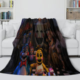 Charger l'image dans la visionneuse de la galerie, Five Nights at Freddy's 2 Blanket Pattern Flannel Throw Room Decoration
