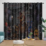 Charger l'image dans la visionneuse de la galerie, Five Nights at Freddy's 2 Curtains Blackout Window Drapes Room Decoration