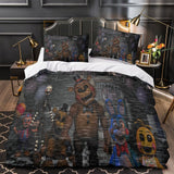 Charger l'image dans la visionneuse de la galerie, Five Nights at Freddy's 2 Duvet Cover Pattern Bedding Set Without Filler