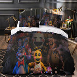 Charger l'image dans la visionneuse de la galerie, Five Nights at Freddy's 2 Duvet Cover Pattern Bedding Set Without Filler