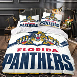Charger l&#39;image dans la visionneuse de la galerie, Florida Panthers Bedding Set Quilt Duvet Cover Without Filler