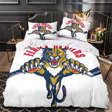 Charger l&#39;image dans la visionneuse de la galerie, Florida Panthers Bedding Set Quilt Duvet Cover Without Filler