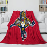 Charger l&#39;image dans la visionneuse de la galerie, Florida Panthers Blanket Flannel Throw Kids Room Decoration