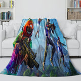 Charger l&#39;image dans la visionneuse de la galerie, Fortnite Blanket Flannel Printing Pattern Throw Room Decoration