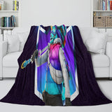 Charger l&#39;image dans la visionneuse de la galerie, Fortnite Blanket Flannel Printing Pattern Throw Room Decoration