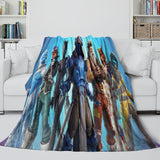 Charger l&#39;image dans la visionneuse de la galerie, Fortnite Blanket Pattern Kids Flannel Throw Room Decoration