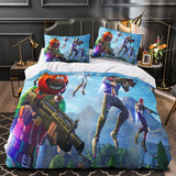 Charger l&#39;image dans la visionneuse de la galerie, Fortnite Pattern Duvet Cover Bedding Set Without Filler