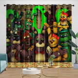 Load image into Gallery viewer, Game Five Nights At Freddys Curtains Blackout Window Drapes