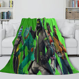 Charger l&#39;image dans la visionneuse de la galerie, Game Fortnite Blanket Flannel Pattern Throw Room Decoration