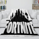 Charger l&#39;image dans la visionneuse de la galerie, Fortnite Blanket Pattern Kids Flannel Throw Room Decoration