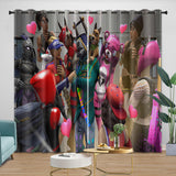 Load image into Gallery viewer, Game Fortnite Curtains Pattern Drapes Room Decoration