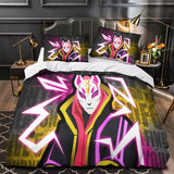 Load image into Gallery viewer, Game Fortnite Pattern Bedding Set Kids Room Quilt Duvet Cover Without Filler