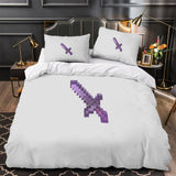 Load image into Gallery viewer, Game Minecraft Duvet Cover Kids Bedding Set Without Filler