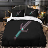 Load image into Gallery viewer, Game Minecraft Duvet Cover Kids Bedding Set Without Filler