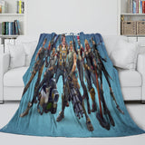 Charger l&#39;image dans la visionneuse de la galerie, Game Pattern Fortnite Blanket Flannel Throw Room Decoration