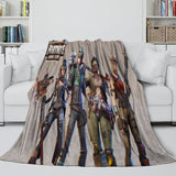 Charger l&#39;image dans la visionneuse de la galerie, Game Pattern Fortnite Blanket Flannel Throw Room Decoration
