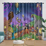 Charger l&#39;image dans la visionneuse de la galerie, Game Pattern Fortnite Curtains Blackout Window Drapes
